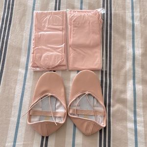 Ballet tights and slippers